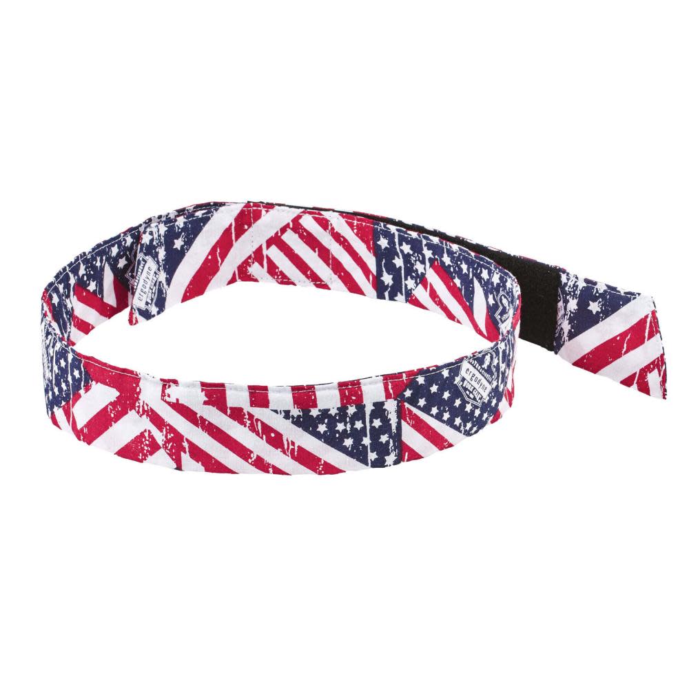 Ergodyne Chill Its 6705 Stars and Stripes Evaporative Cooling Bandana
