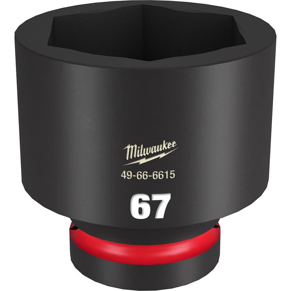 

Milwaukee Impact Socket 1" Drive 67mm Standard 6 Point