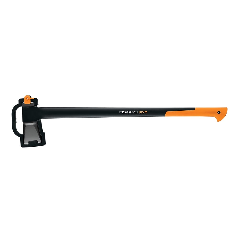 Fiskars X27 36 Inch Forged Steel Super Splitting Axe, Black and