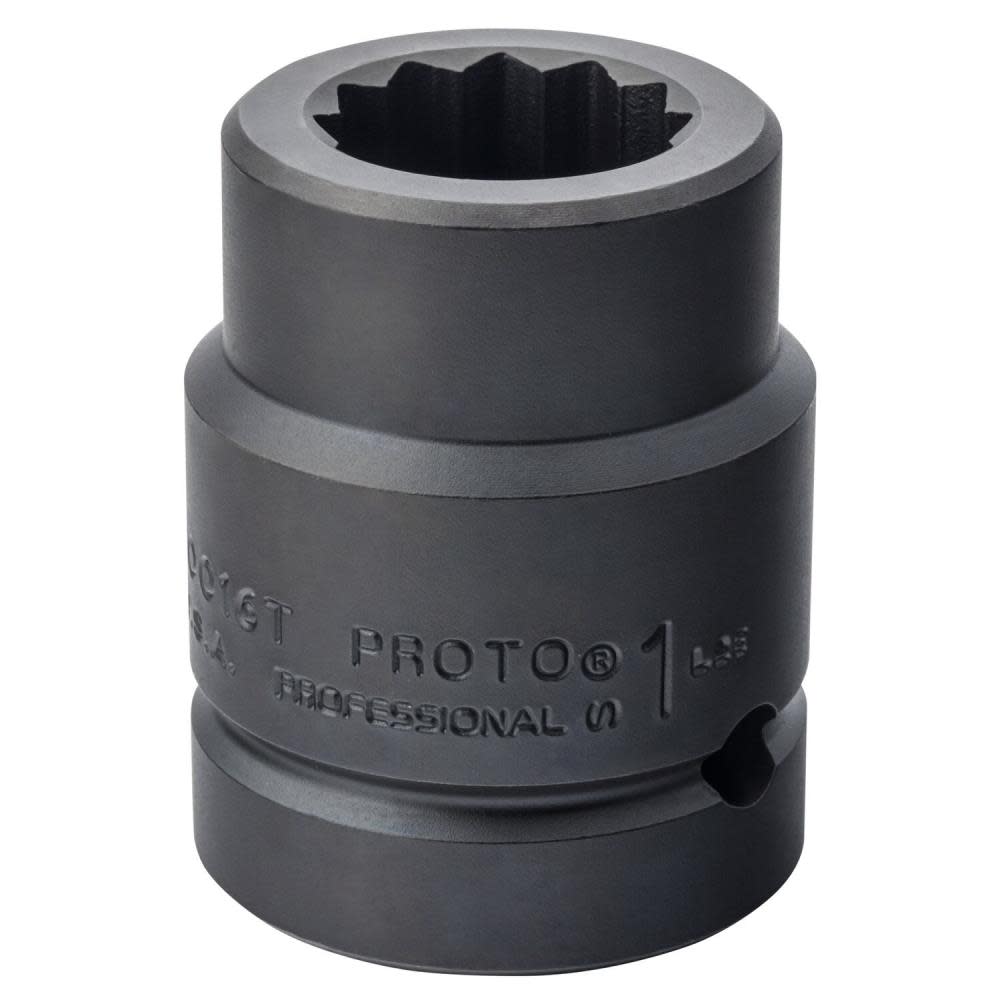 Proto 1in Drive Impact Socket 1in - 12 Point J10016T - Acme Tools
