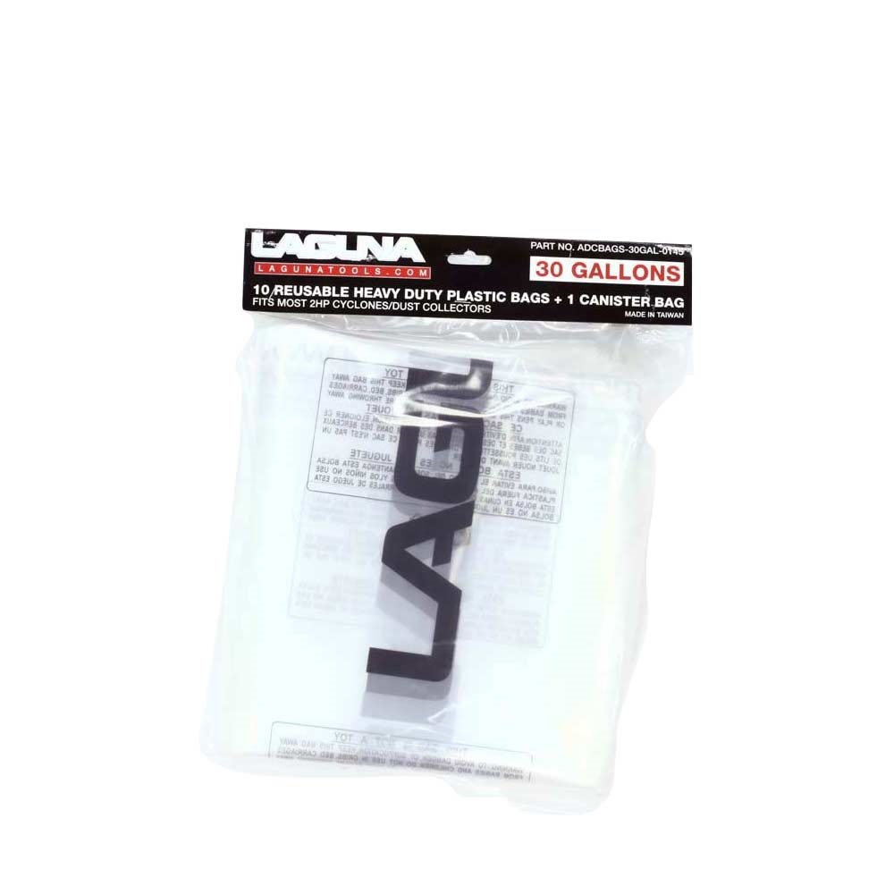 

Laguna Tools 30 Gallon Reusable HD Bags - 10 Pack