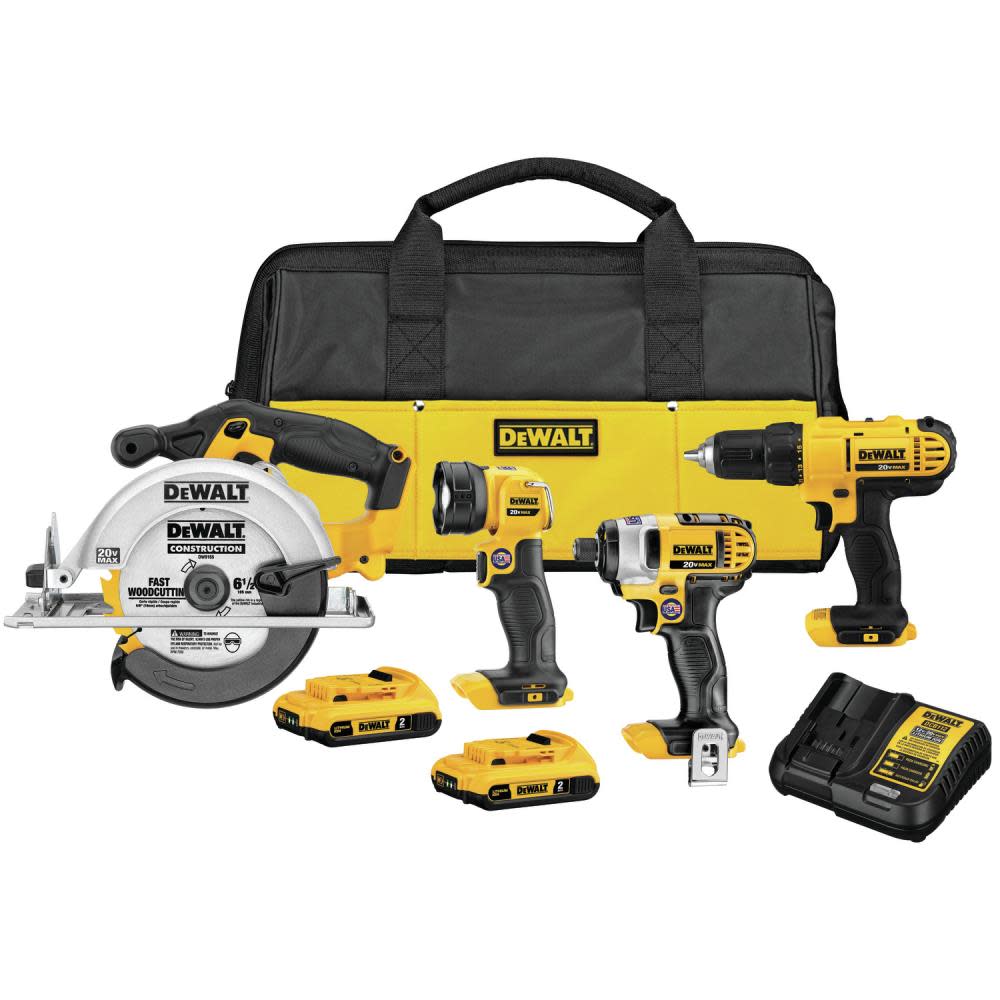 

DEWALT 20V4 Tool Kit