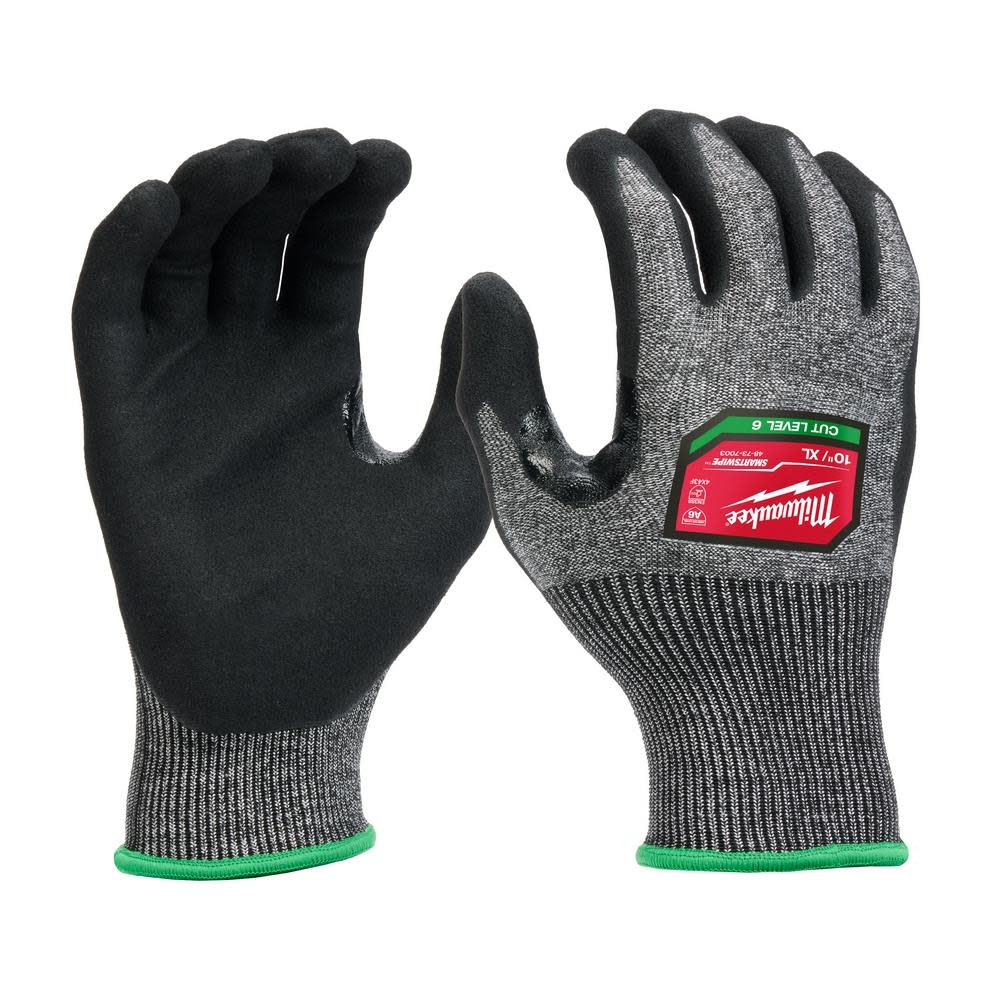 

Milwaukee Cut Level 6 High Dexterity Nitrile Dipped Gloves XL