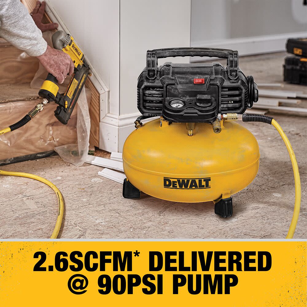 Compressor Combo Kit Dewalt Pancake Compressor Kit DEWALT Nailer