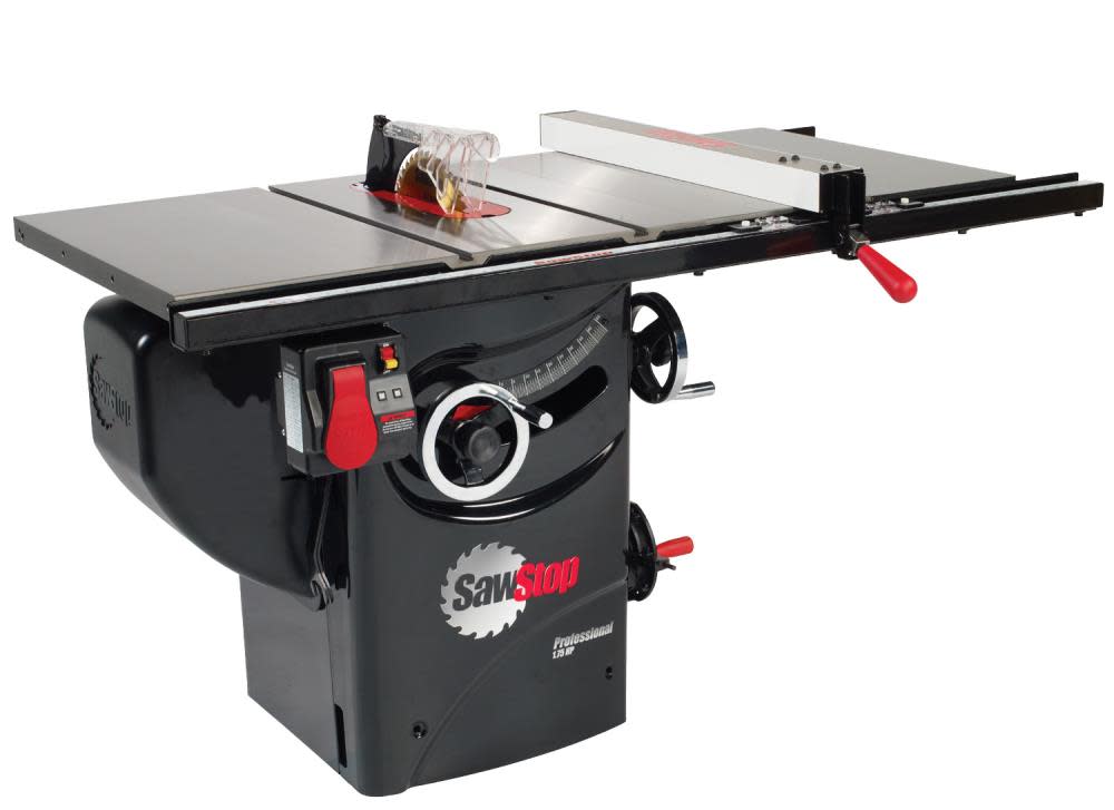 

Sawstop 10 in. 1.75 HP Professional Cabinet Saw with 30 in. Fence
