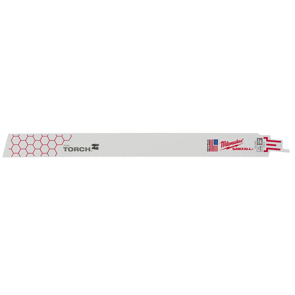 

Milwaukee 12 in. 24 TPI THE TORCH SAWZALL Blades 5PK