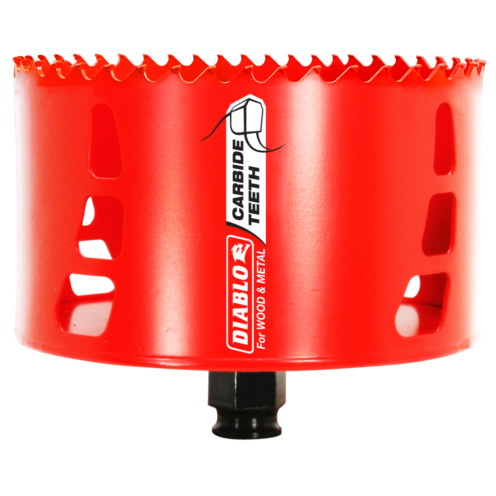 

Diablo Tools 4-1/2" (114mm) Carbide-Tip Wood & Metal Holesaw