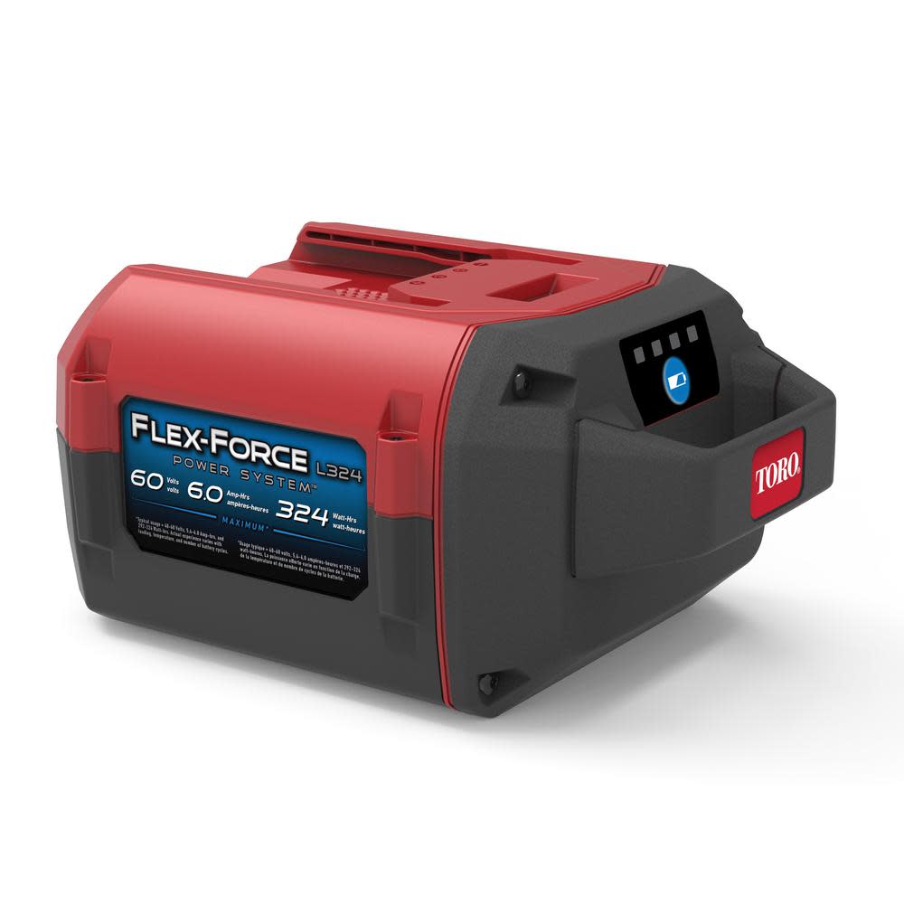 Toro Flex-Force Power System 60-Volt Max 6.0 Ah Lithium-Ion L324 Battery 