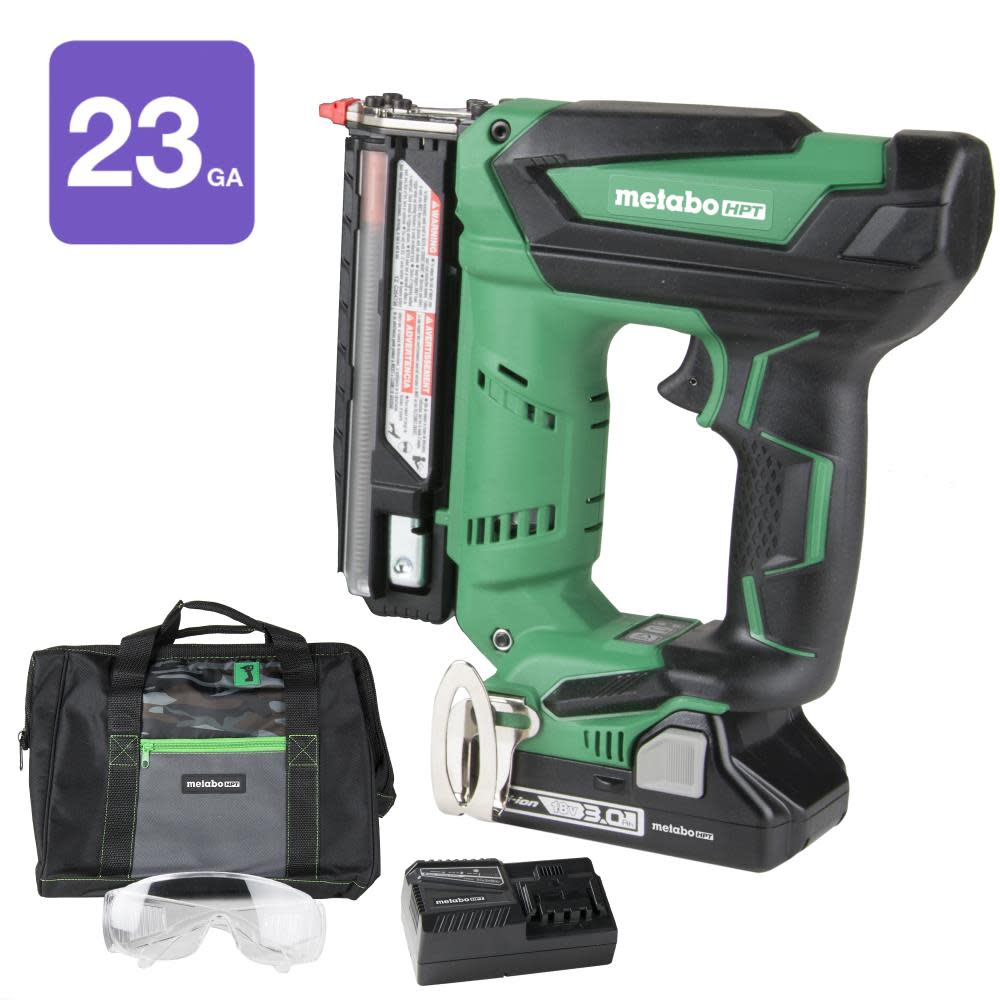 

Metabo HPT 1-3/8 In. 18V Cordless Li-ion 23Ga Pin Nailer | NP18DSALM