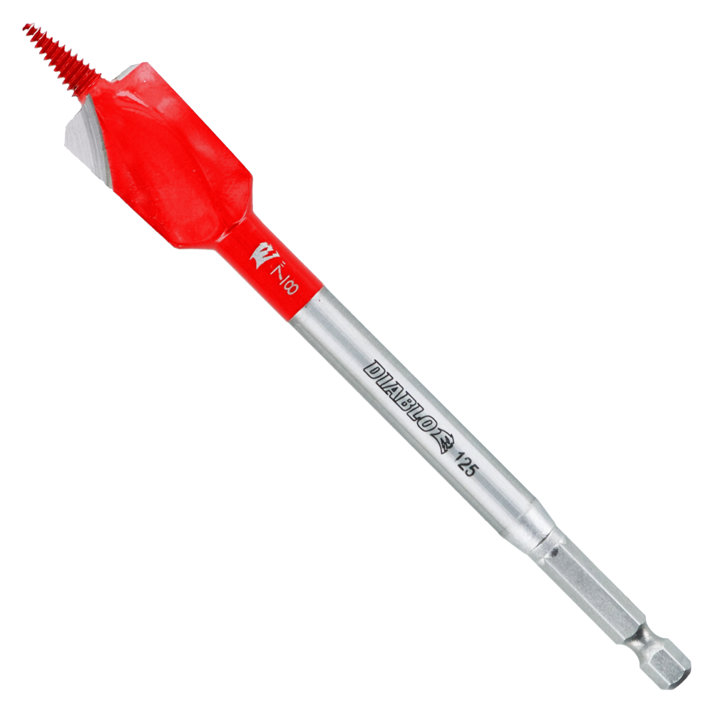 

Diablo Tools 7/8" x 6" Demo Demon Spade Bit for Nail Embedded Wood