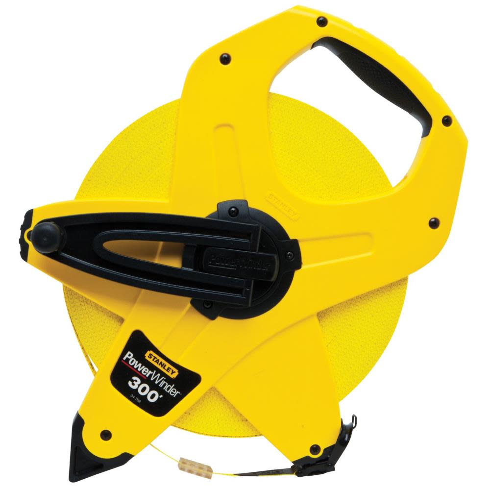 

Stanley 300 Ft. PowerWinder Open Tape with a Fiberglass Blade