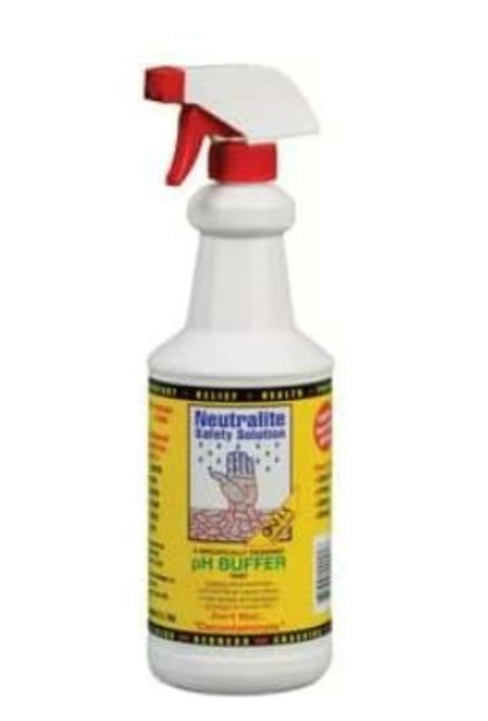 Spray Rite Buffer Force Field Tech Neutralite 32 Oz Spray Bottle pH Buffer Safety ...