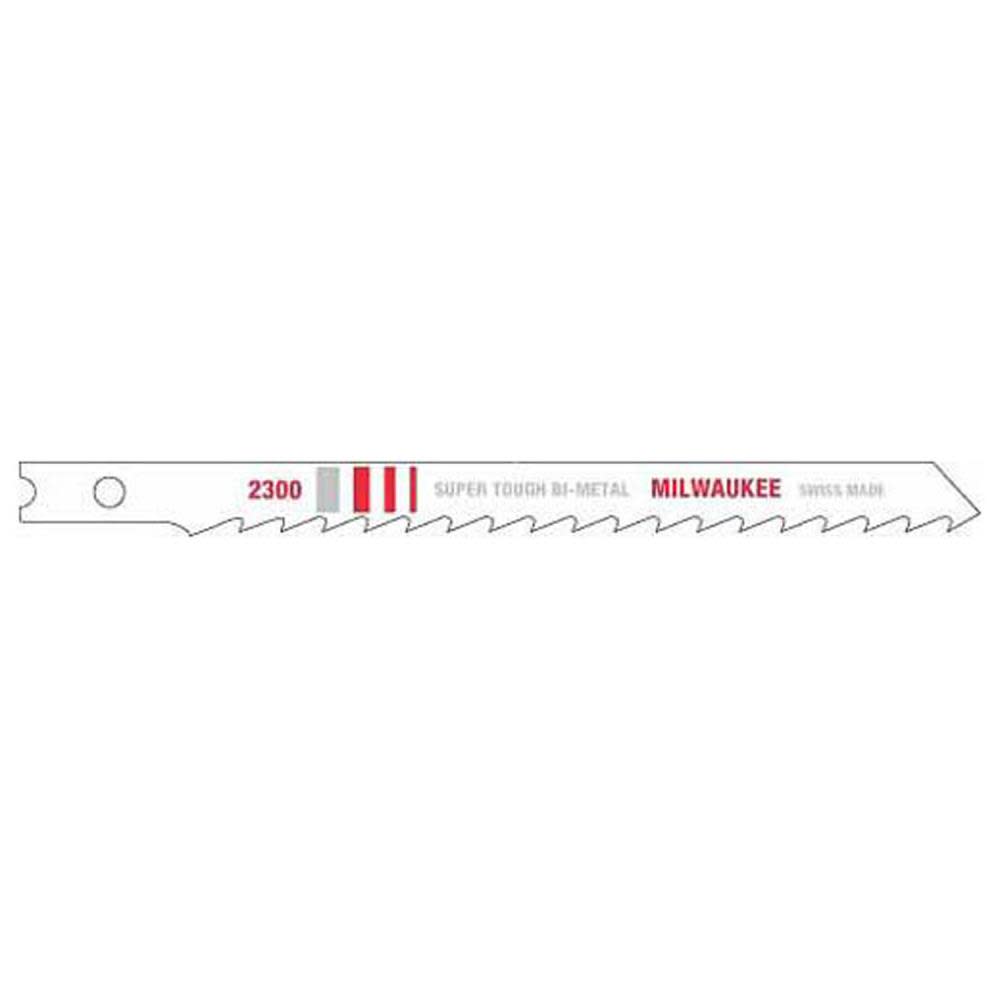 

Milwaukee 4 in. 6 TPI Bi-Metal Jig Saw Blades 5PK