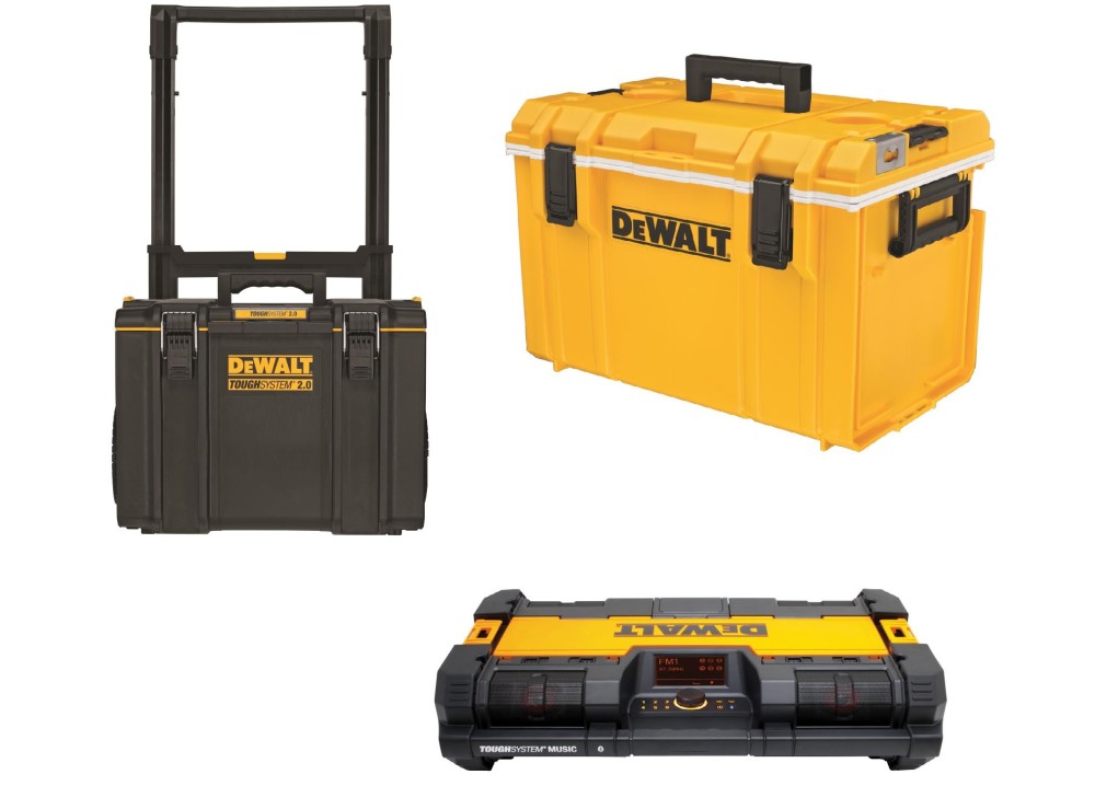 TOUGHSYSTEM 2.0 Rolling Tool Box Mobile Storage, Cooler, and Bluetooth