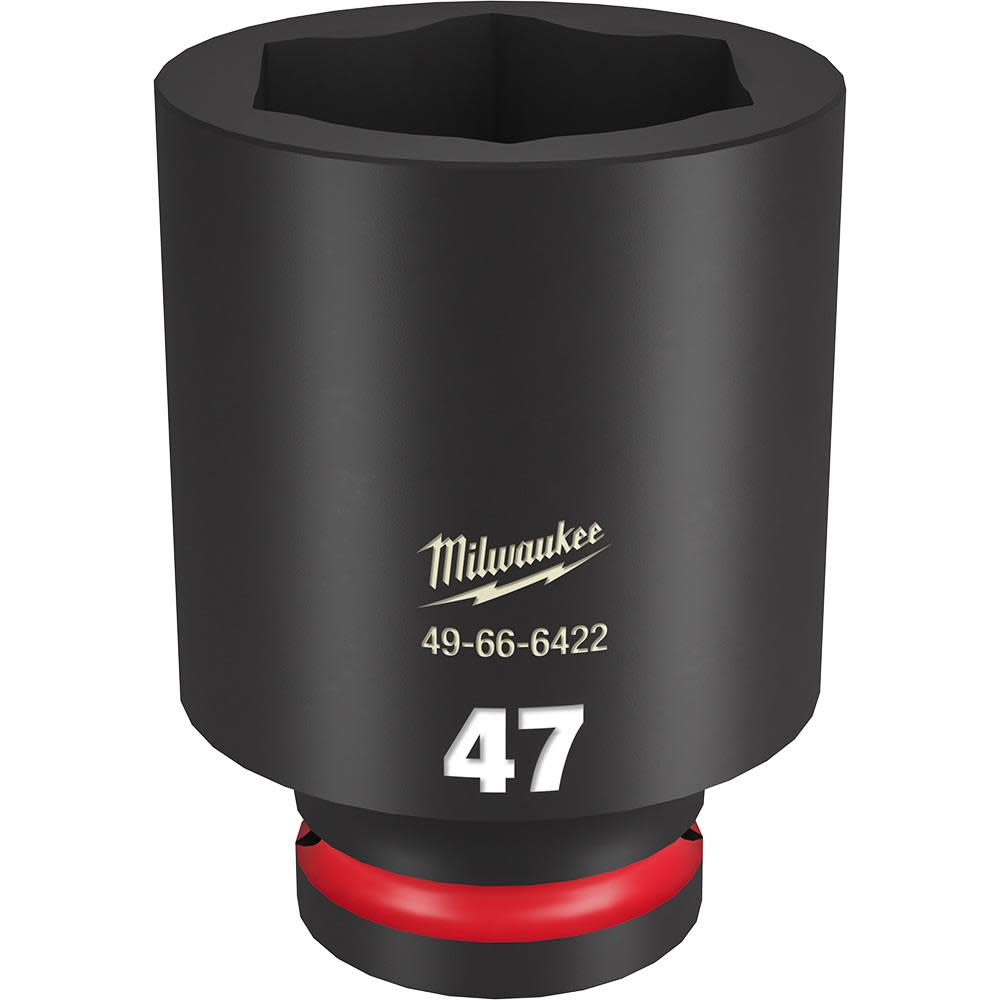 

Milwaukee SHOCKWAVE™ Impact Duty™ Socket 3/4" Drive 47MM Deep 6 Point