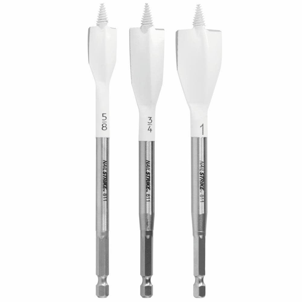 

Bosch 3 pc. Nail Strike Wood-Boring Bit Set