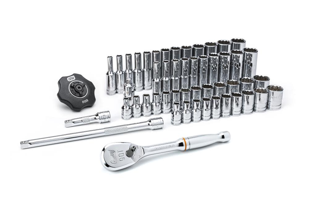

GEARWRENCH 51 Pc 1/4" Drive 12 Point SAE/Metric Mechanics Tool Set