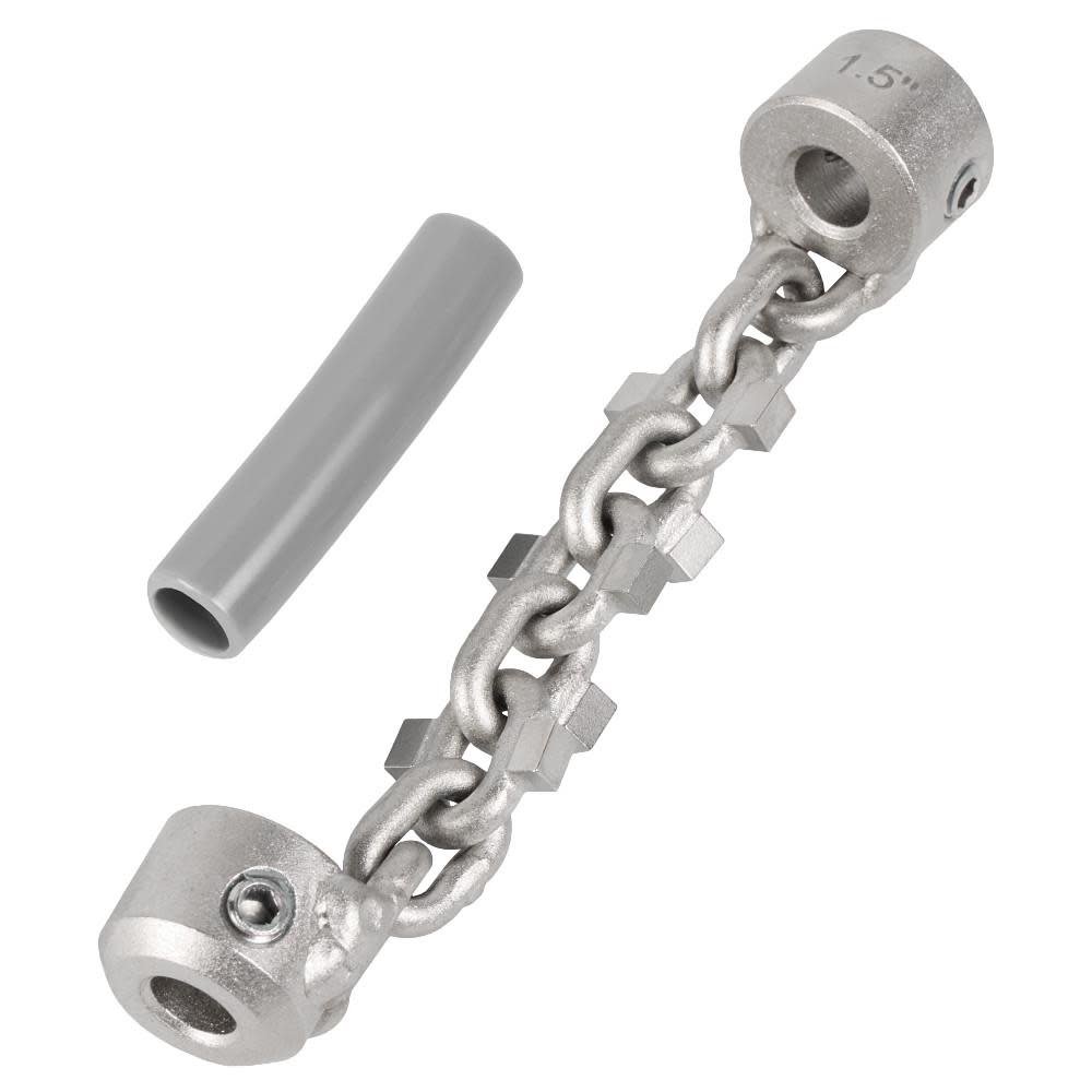 Milwaukee 1-1/4 Inch - 1-1/2 Inch Carbide Chain Knocker for 1/4 Inch Chain Snake Cable