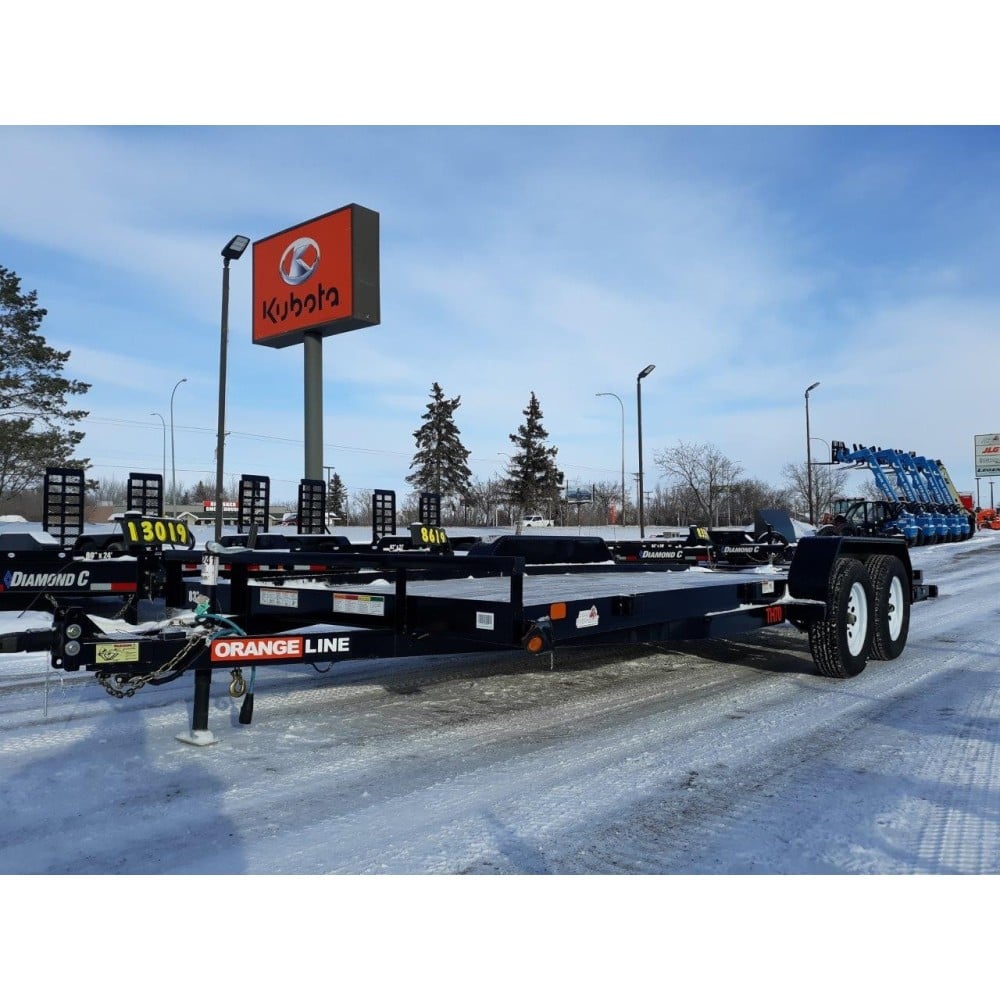 Orangeline TH70 18ft Tandem Axle Hauler Trailer - Used 2022 TH70