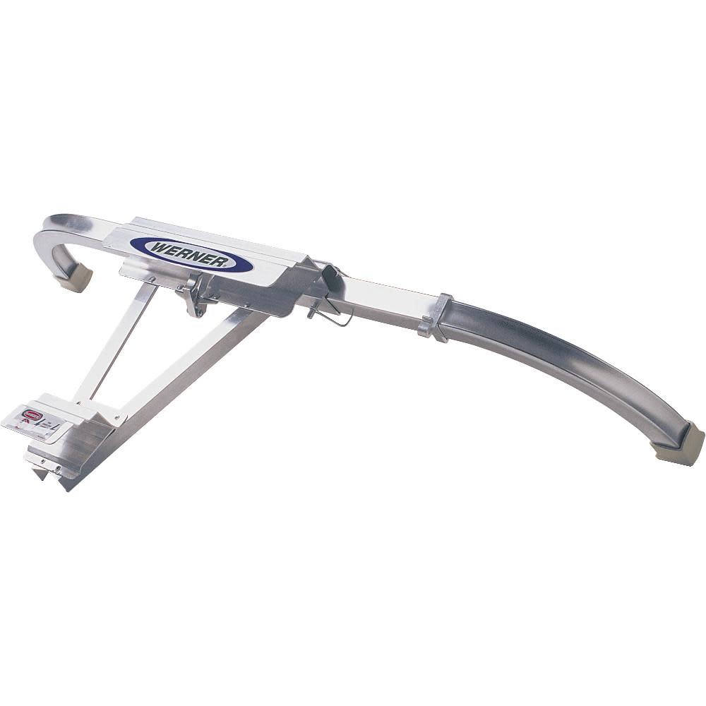 Werner Aluminum Ladder Stabilizer for Extension Ladders. Attaches In Minutes