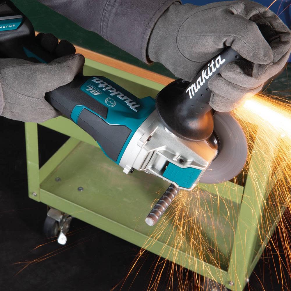 Makita 18V LXT 4 1/2 / 5in X-LOCK Angle Grinder with AFT