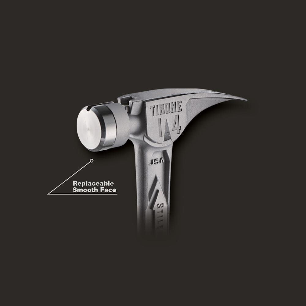 Stiletto TIBONE 14oz Smooth/Curved Titanium Framing Hammer
