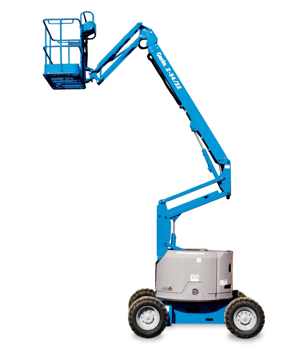 Genie 34 Ft. Electric Articulating Boom Lift with Jib Z-34/22N