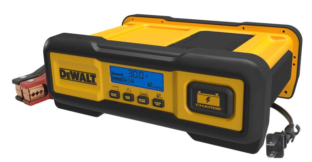 DEWALT 30 Amp Battery Charger 3 Amp Battery Maintainer With 100