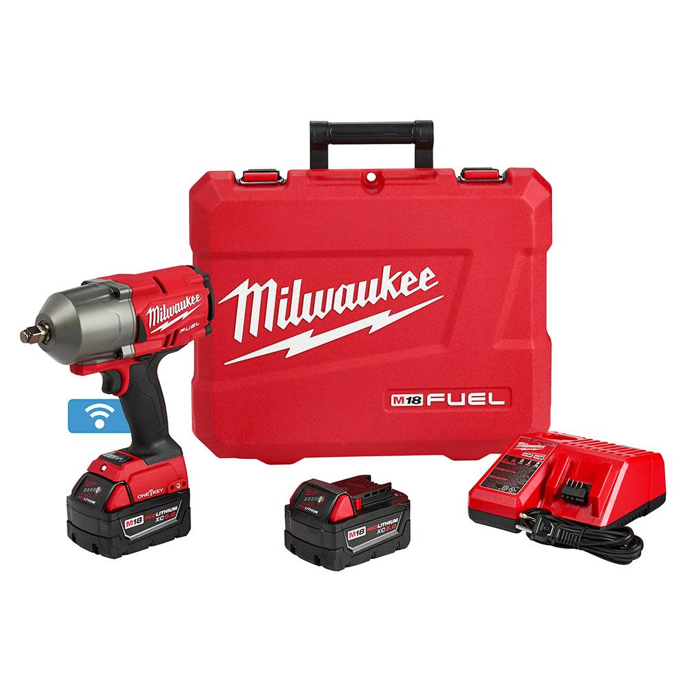 

Milwaukee M18 FUEL Impact Wrench 1/2" Friction Ring ONE KEY Kit