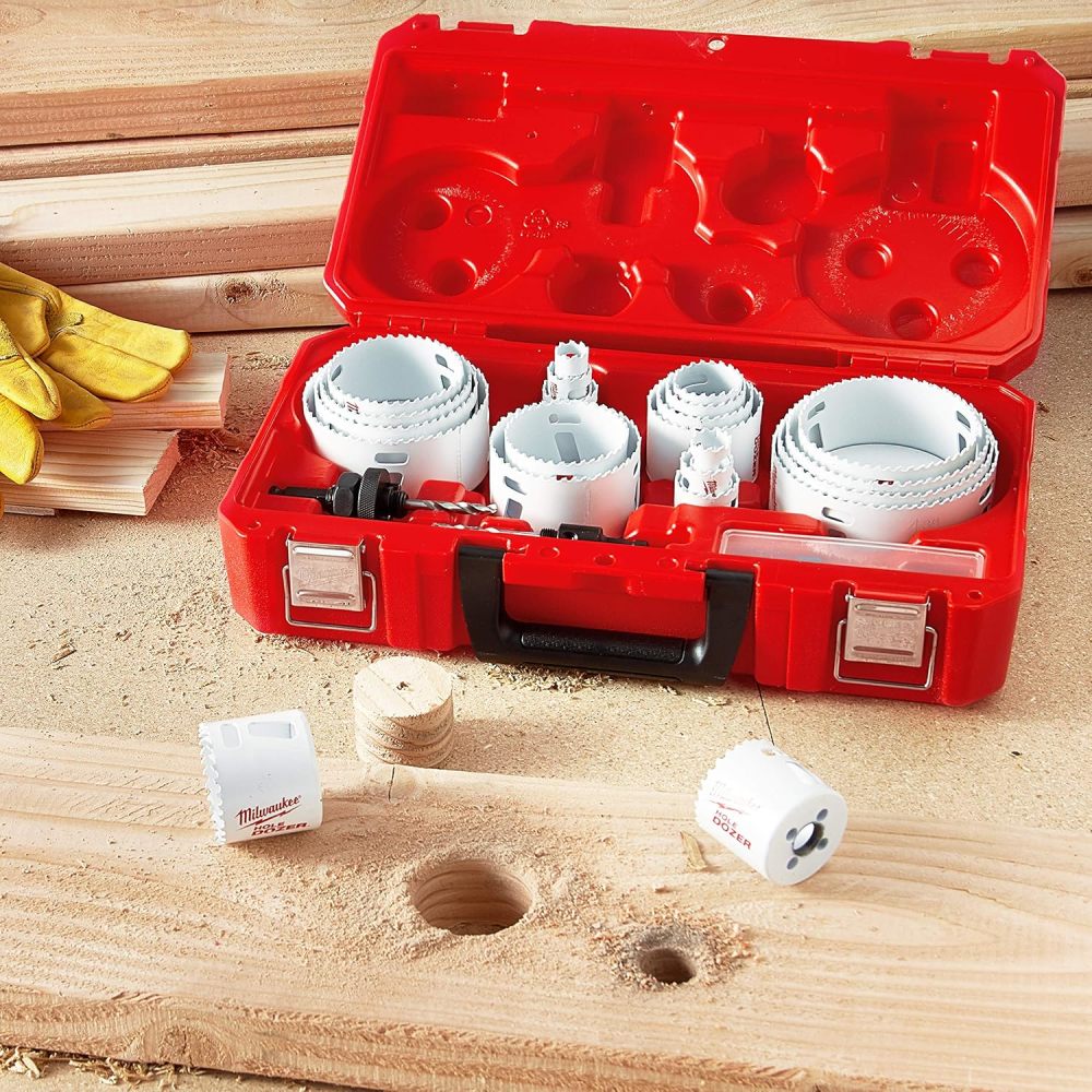 Milwaukee 21 piece hole saw kit outlet