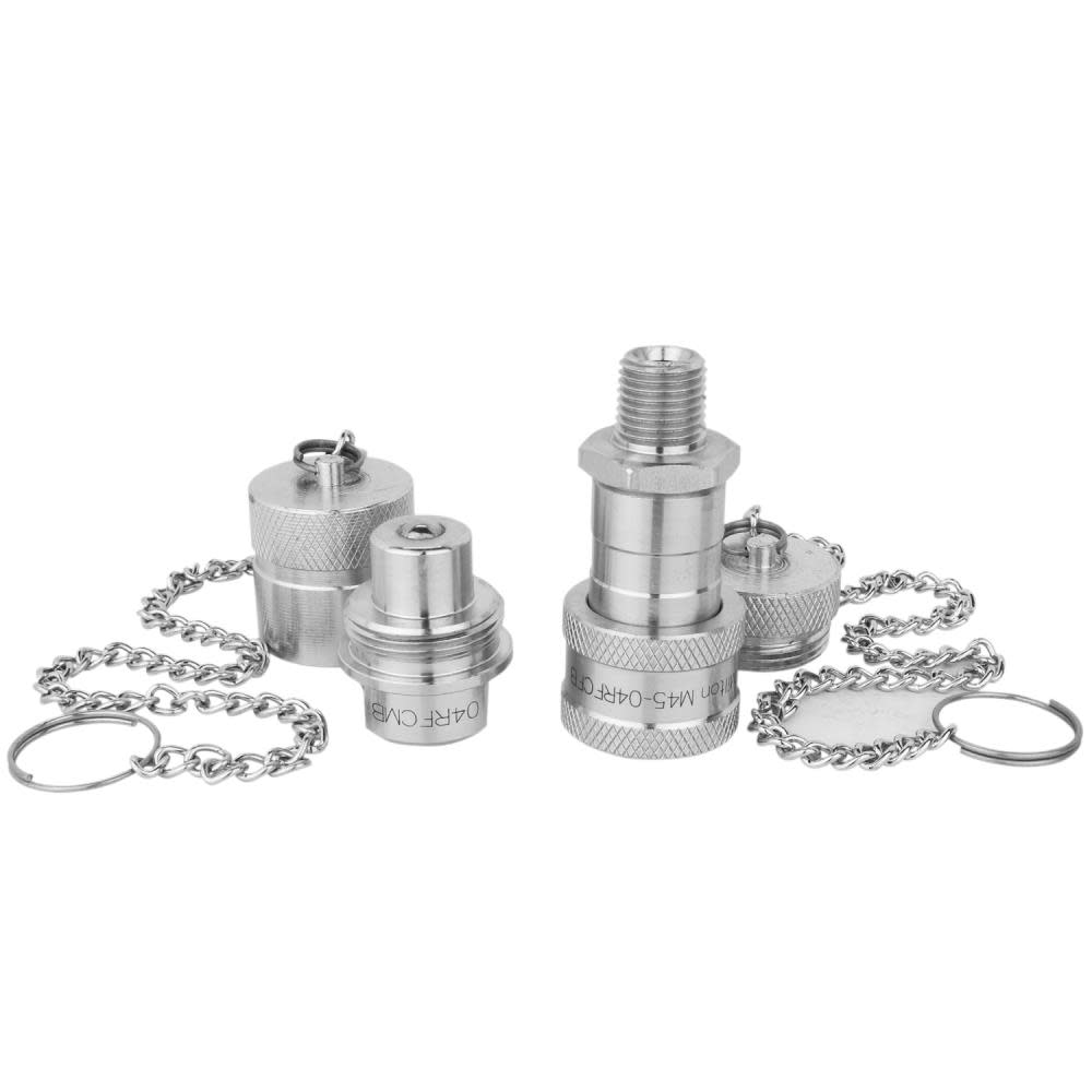 

Milton 1/4" NPTF Hydraulic Regular Flow Coupler Complete Set