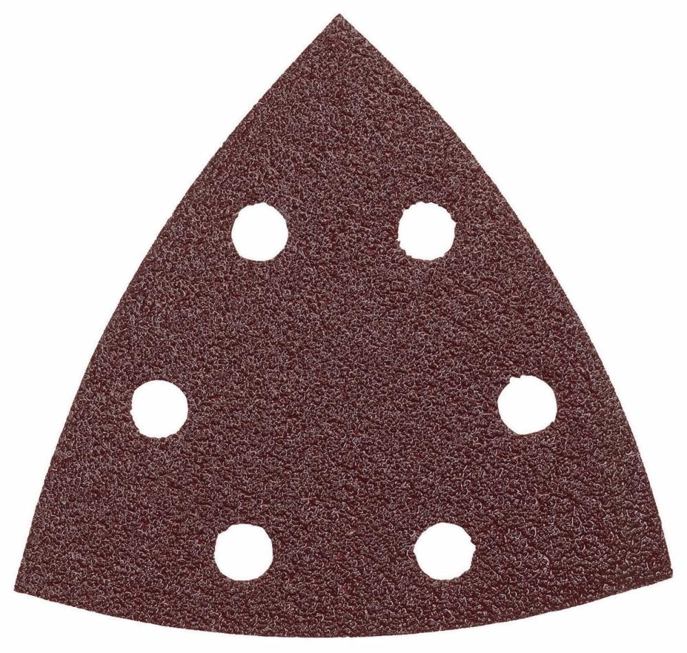 

Bosch 3-3/4 In. 40 Grit 5 pc. Detail Sander Abrasive Triangles for Wood