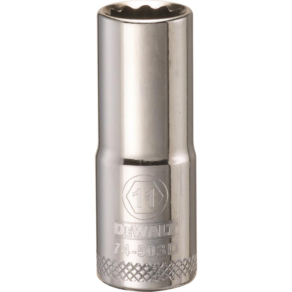

DEWALT Socket 12 Point 3/8" Drive Deep 11 MM