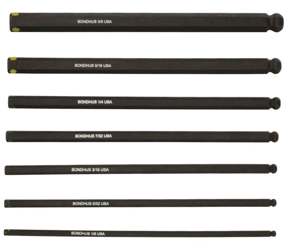 

Bondhus 7pc Ball End Set