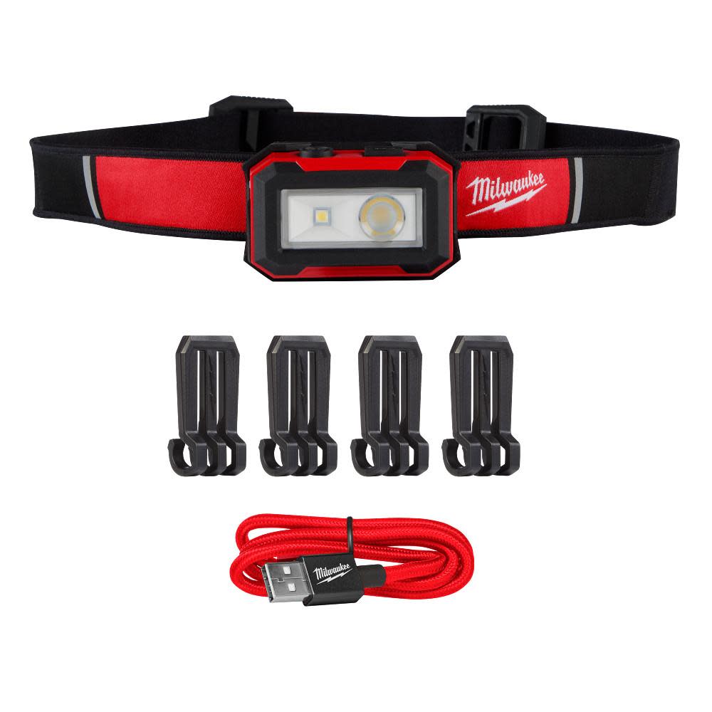 Milwaukee Rechargeable Magnetic Headlamp and Task Light