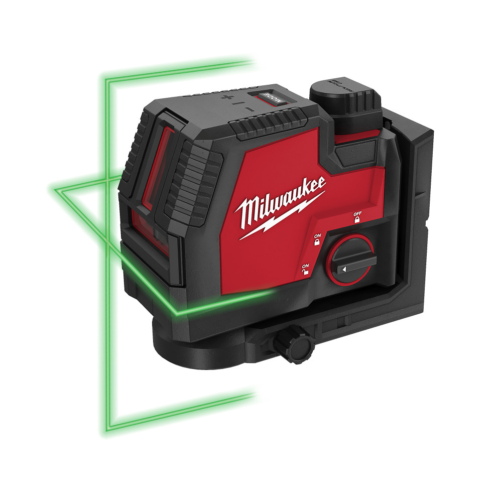 

Milwaukee Green Beam Laser Cross Line USB Rechargeable