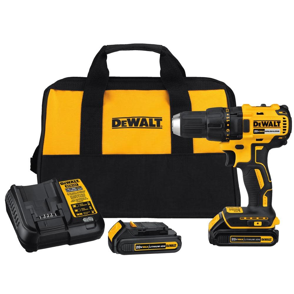 

DEWALT 20 V MAX Compact Brushless Drill/Driver Kit
