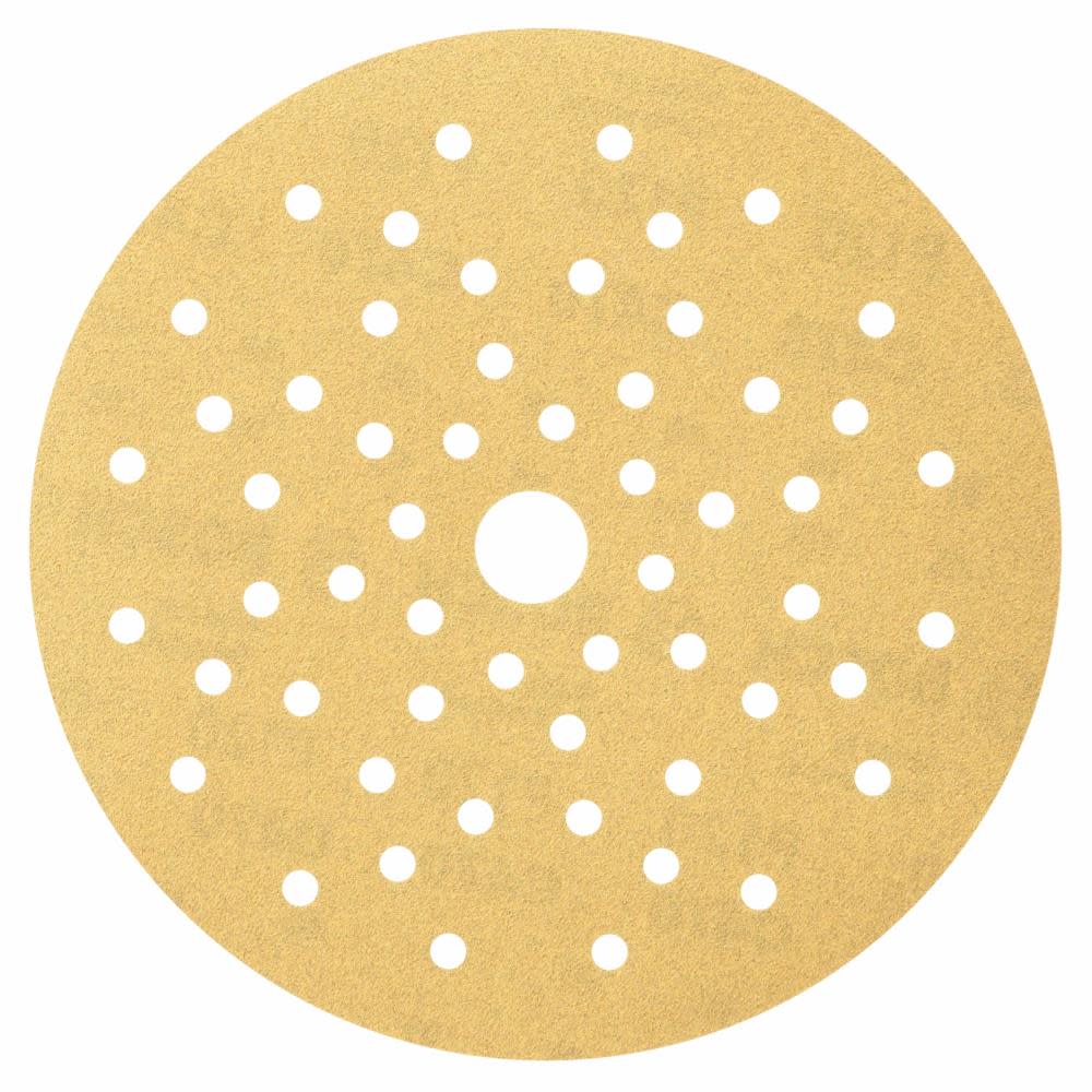 

Bosch Multi Hole Hook and Loop Sanding Discs 120 Grit 6" 5pc