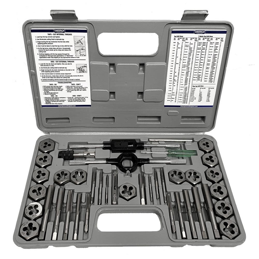 Acme tap hot sale and die set