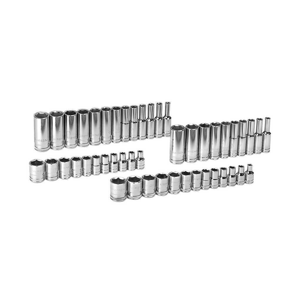

GEARWRENCH 47pc 1/4 In Drive 6 Point SAE/Metric Standard and Deep Socket Set