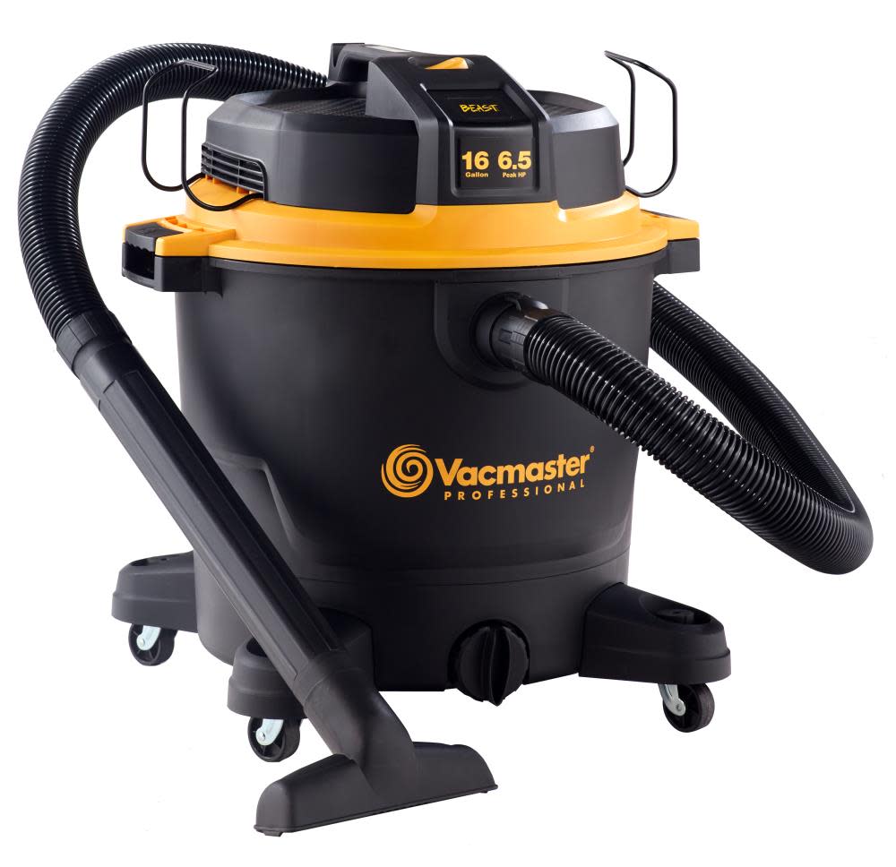 

Vacmaster 16 Gallon 6.5 HP Wet/Dry Vacuum Beast Series