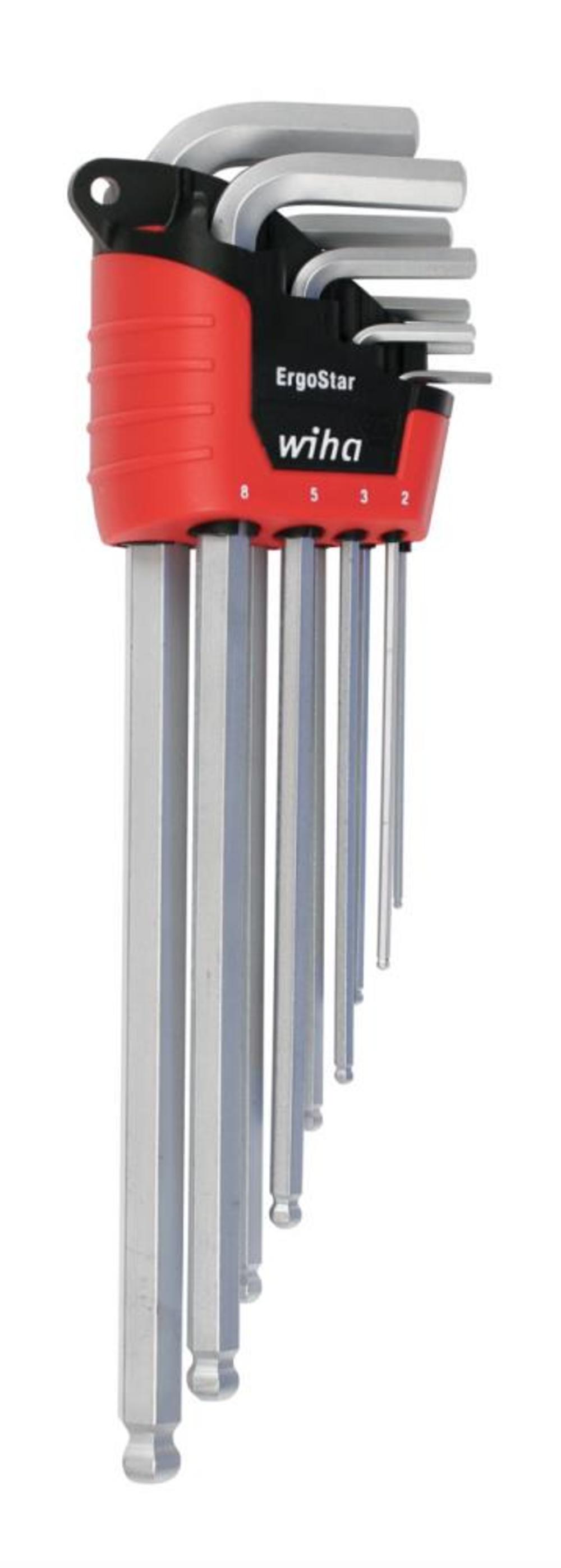 

Wiha ErgoStar Metric Ball Hex L-Key 9 Pc. Set