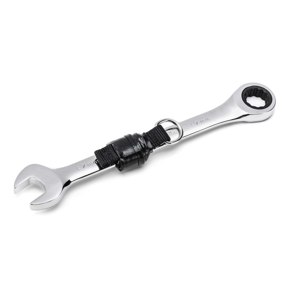 

GEARWRENCH 17mm 12 Point Tether Ready Ratcheting Combination Wrench