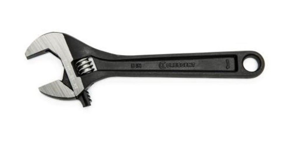 Crescent 6 Inch Black Oxide Adjustable Wrench AT26BKB - Acme Tools