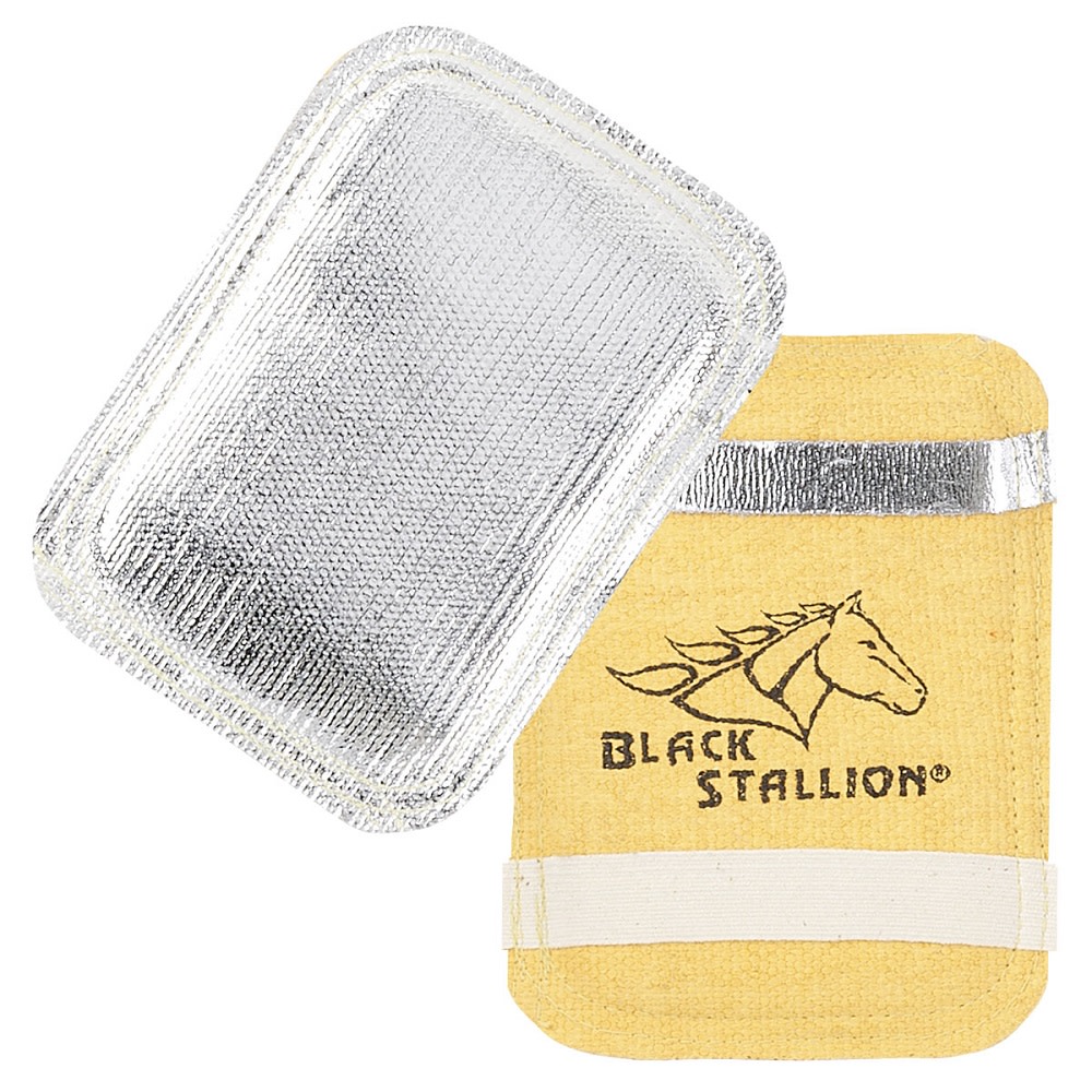 

Black Stallion 1/2" Aluminized Fiberglass Glove Back Pad