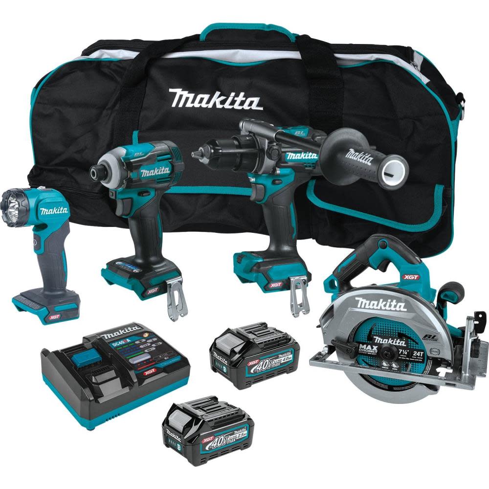 Makita 40V max XGT Combo Kit 4pc GT400M1D1 - Acme Tools