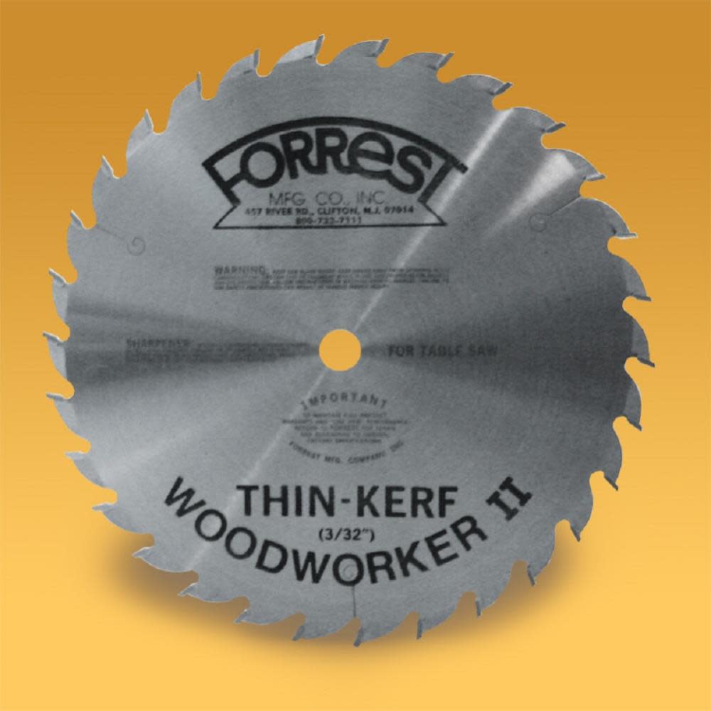 

Forrest Woodworker II 10In x 20T ATB-R Blade