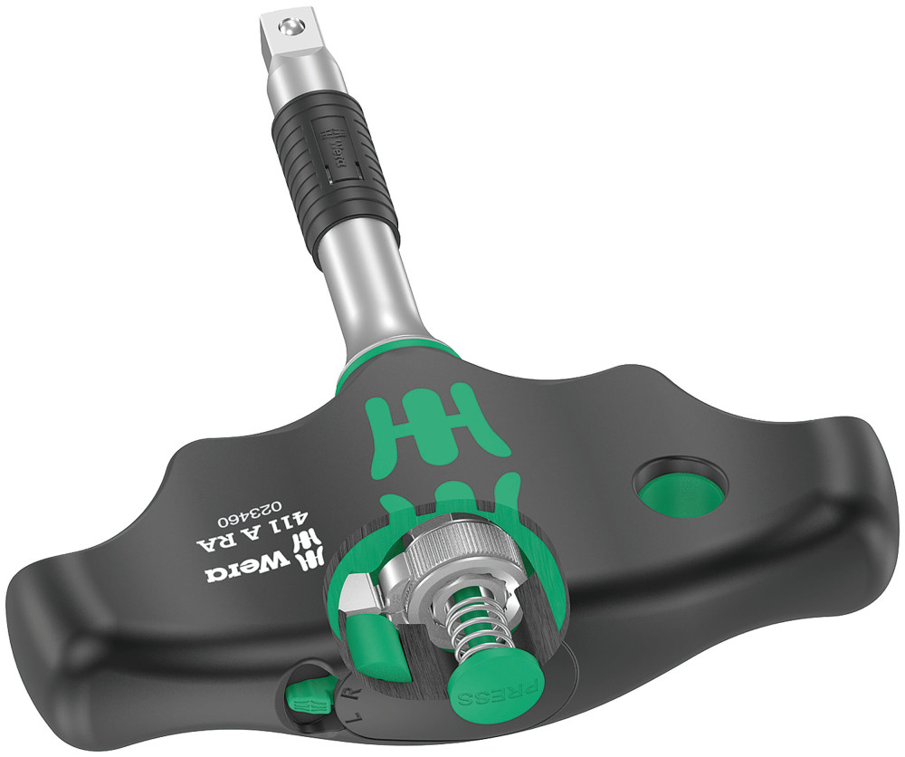 Wera Tools 411 RA T-Handle Bitholding Screwdriver
