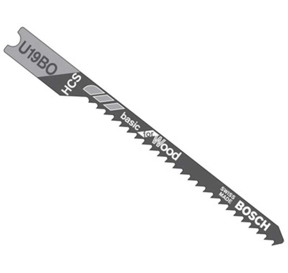 

Bosch Jig Saw Blades 5pc 2 3/4" 12 TPI Wood Cutting U shank