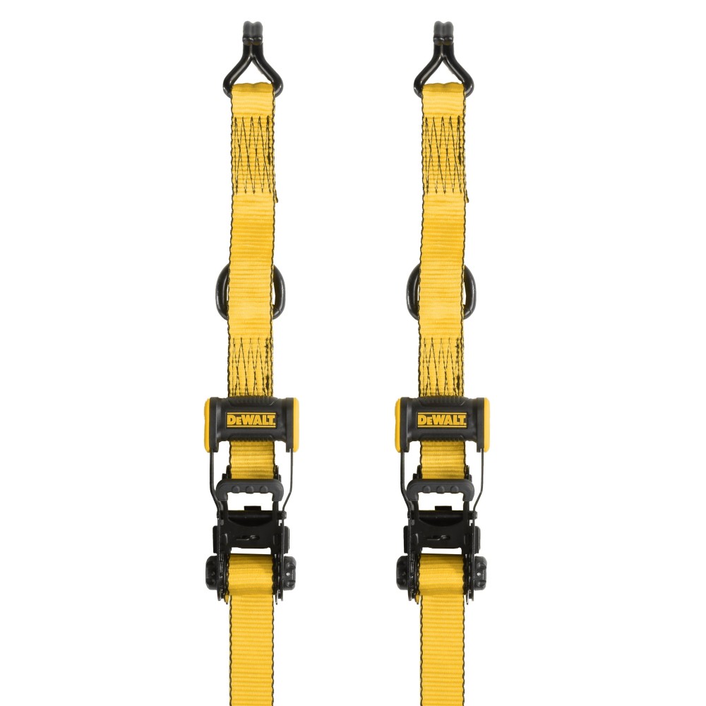 

DEWALT 1.5" X 16' Tie Down Straps 5000 LB Break Strength 2pk